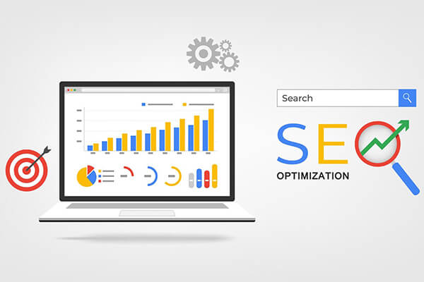 Digital marketing and SEO concept on computer screen - Tru Designs